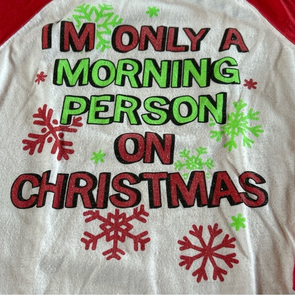 Justice Disney Christmas Pajama Set T-Shirt Hooded Sweatshirt Leggings Lot Sz 8 - Picture 11 of 12